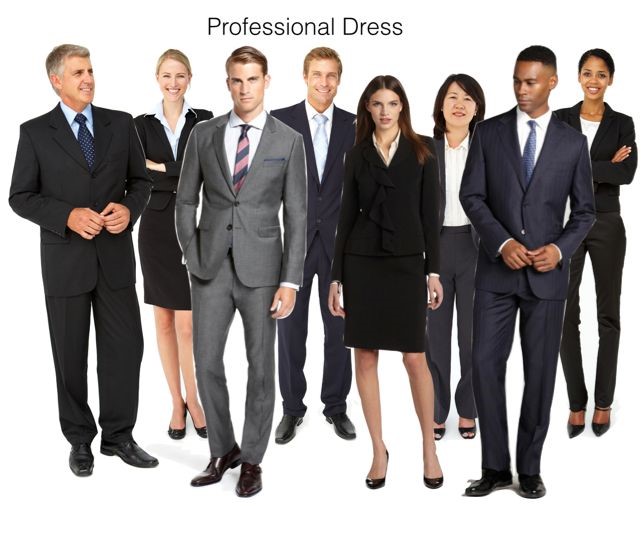interview professional dress