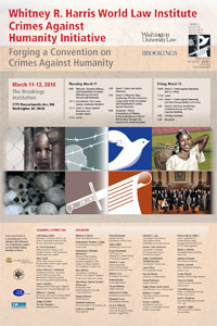 Crimes Against Humanity Initiative - 2010 Conference