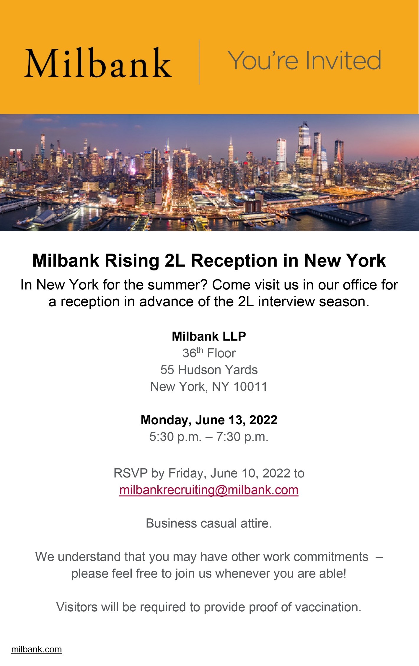 All Things Milbank Apply, Diversity Scholarship + Attend! WashULaw CC Blog